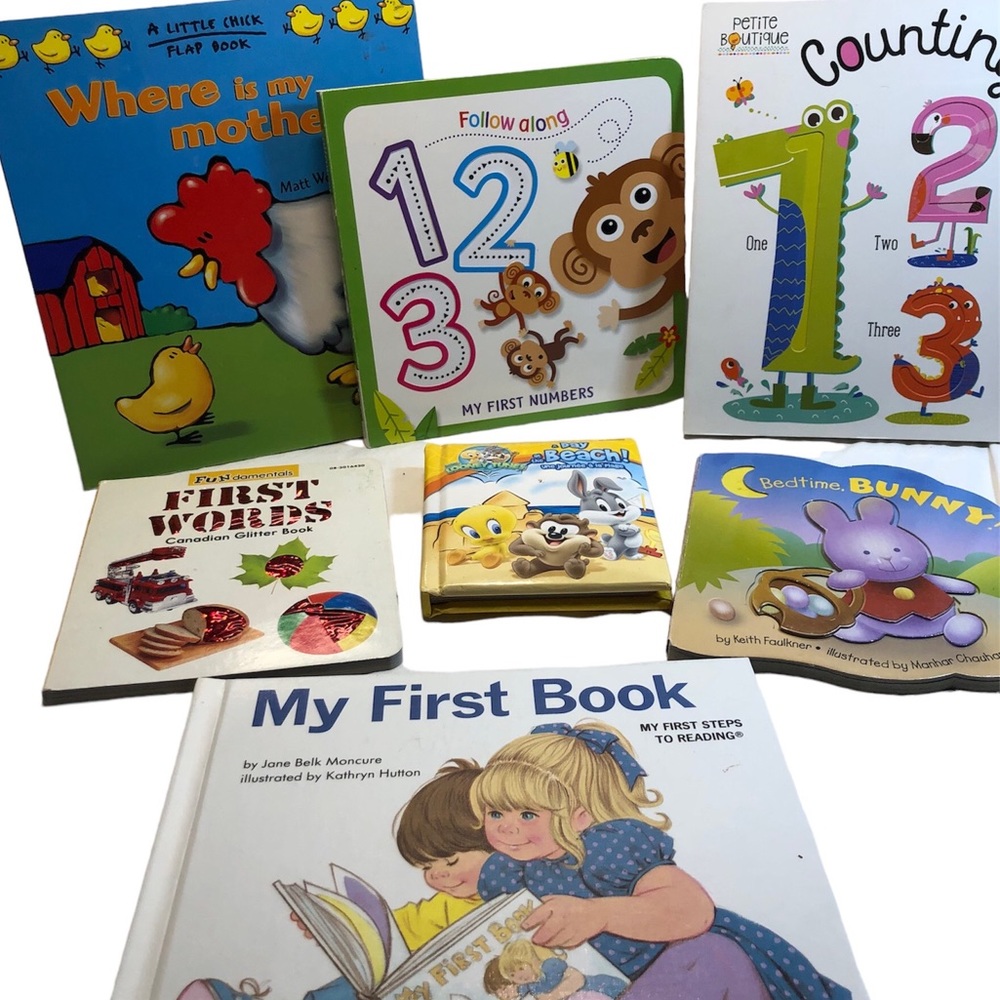Children’s Board & interactive Books First books , Toddlers , Counting & Lift